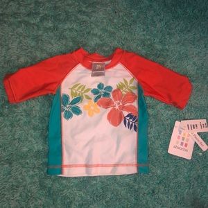 NWT 12 months swim shirt